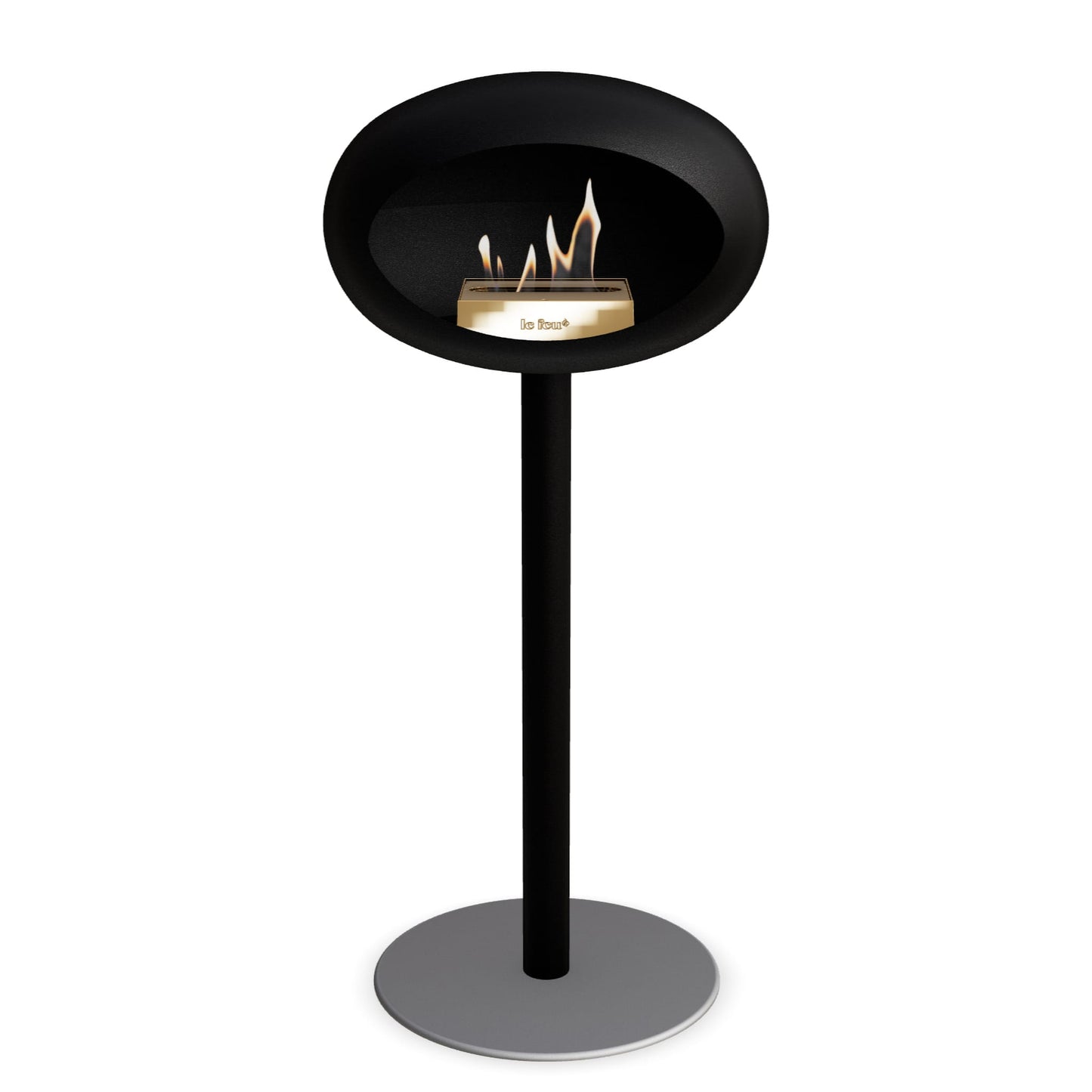 Le Feu Steel High Dome Black