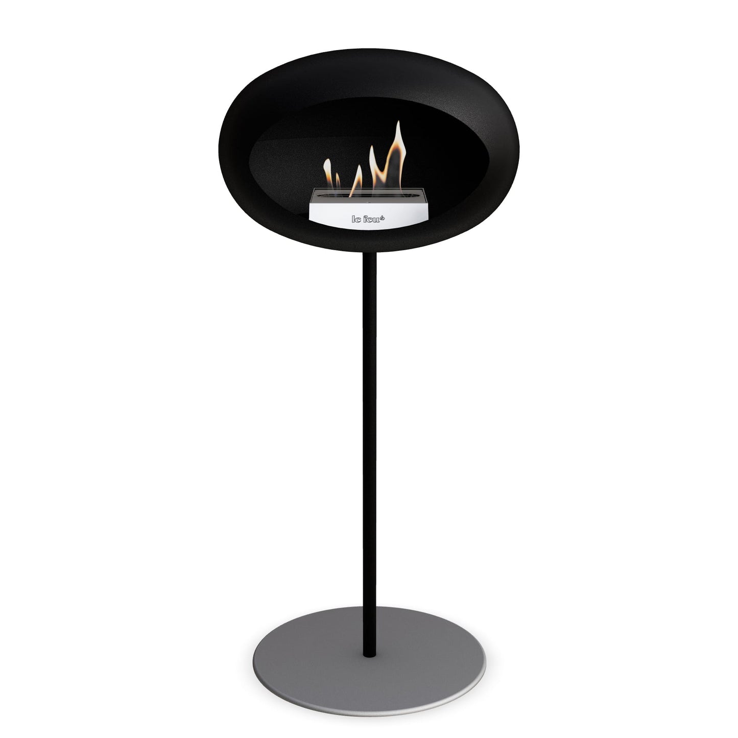 Le Feu Steel High Dome Black