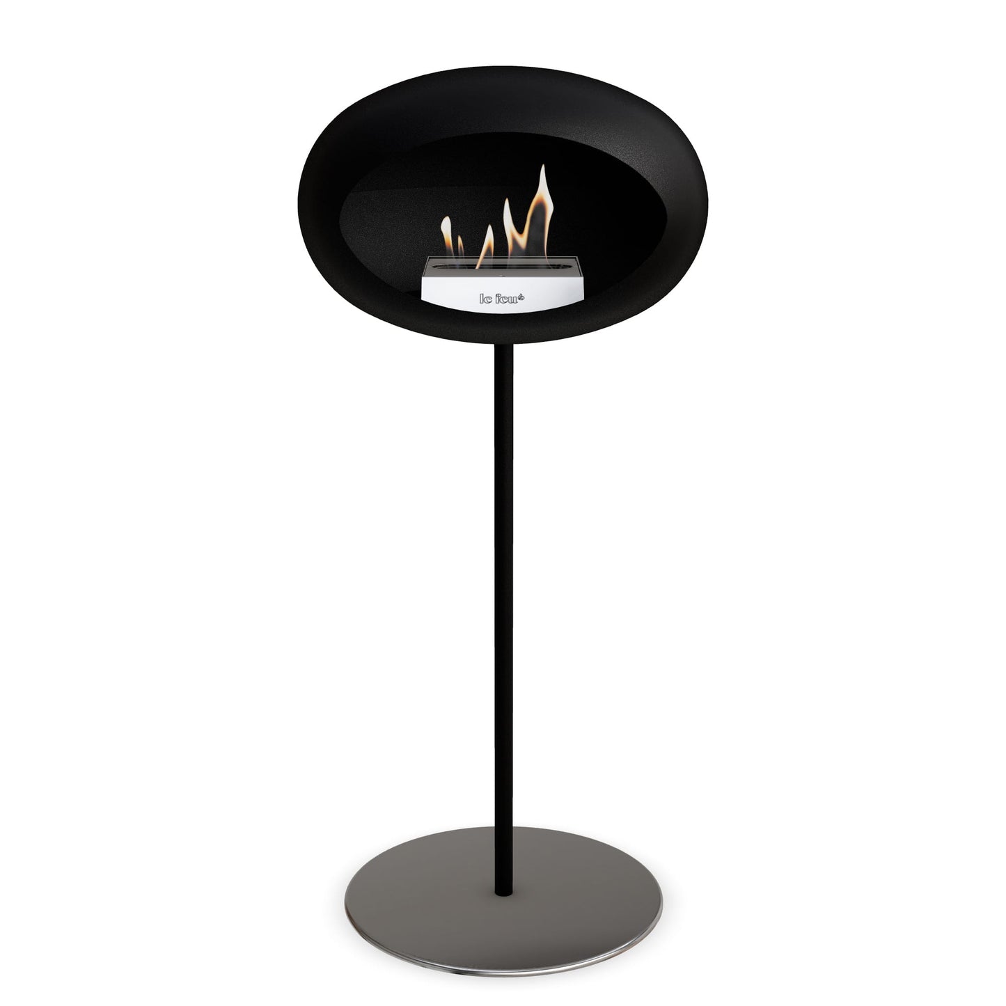 Le Feu Steel High Dome Black