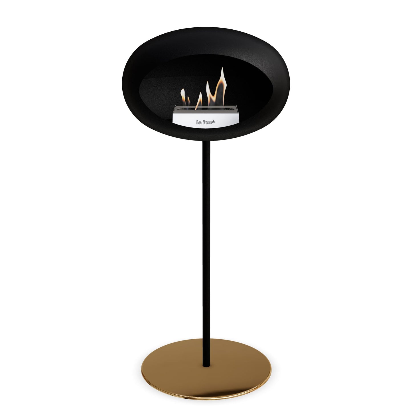 Le Feu Steel High Dome Black