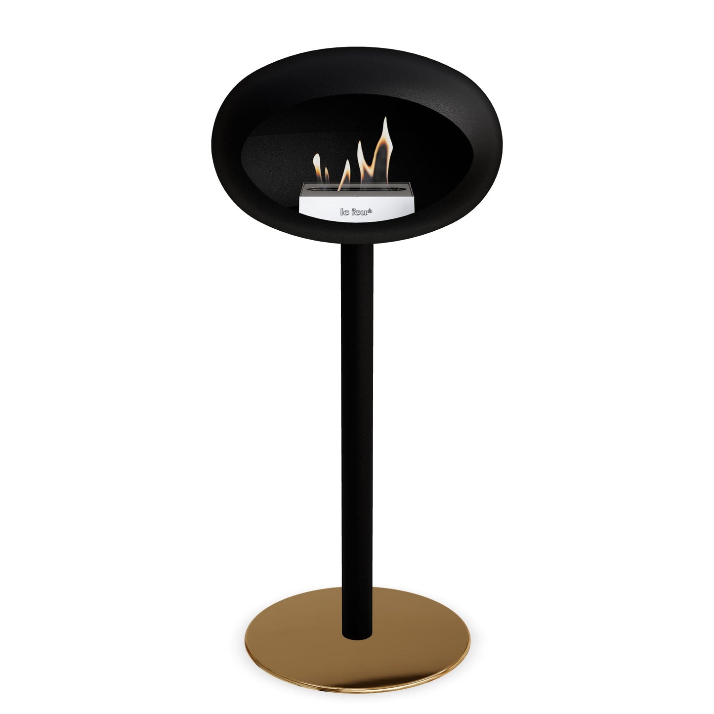 Le Feu Steel High Dome Black