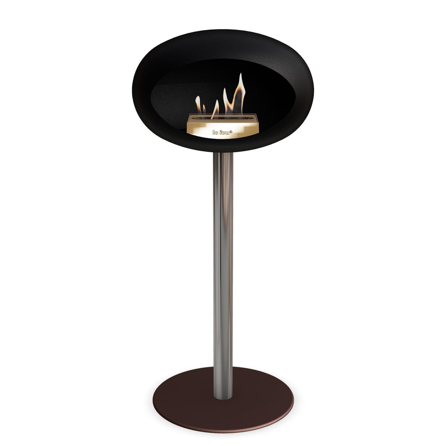 Le Feu Steel High Dome Black