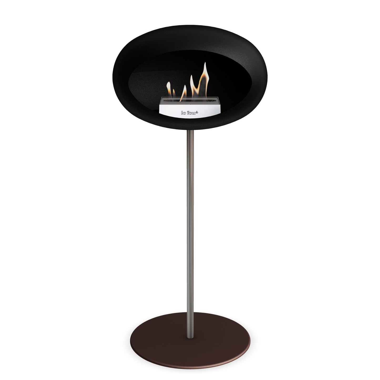 Le Feu Steel High Dome Black