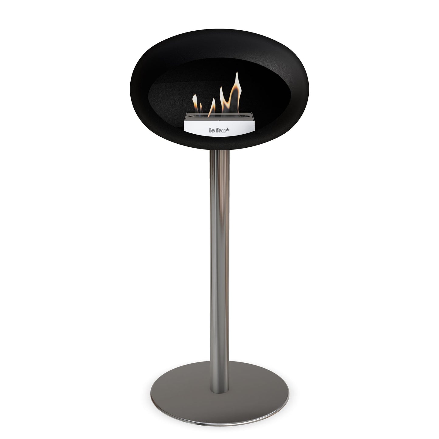 Le Feu Steel High Dome Black