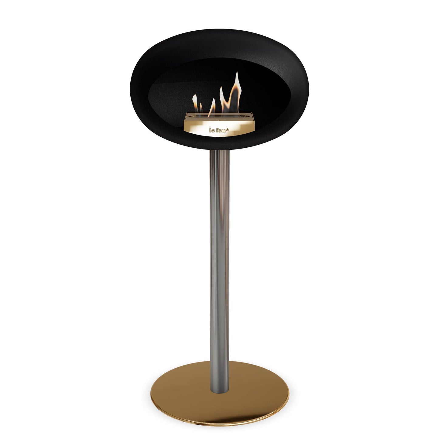 Le Feu Steel High Dome Black