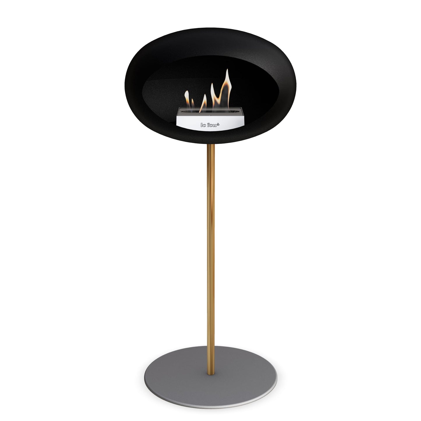 Le Feu Steel High Dome Black