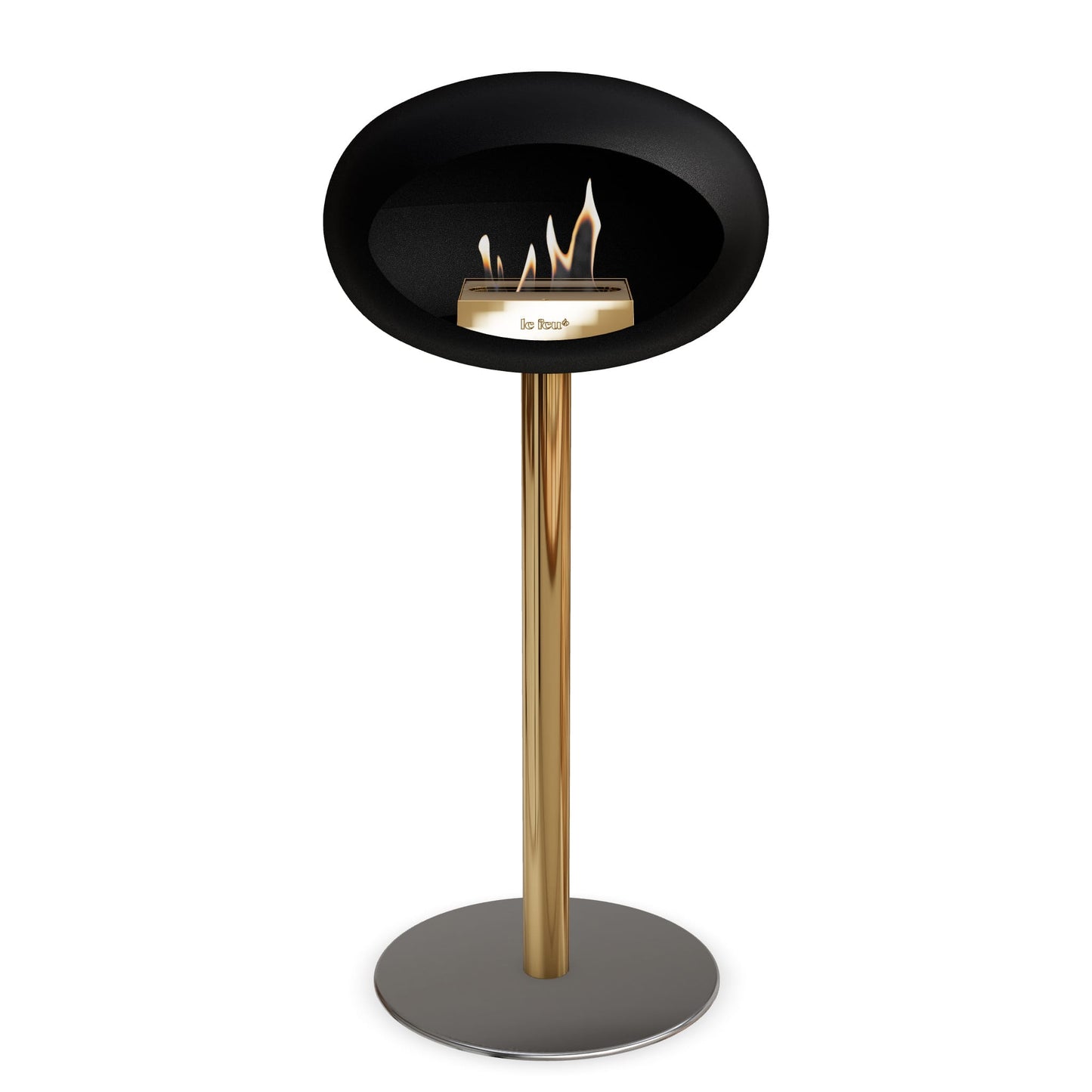 Le Feu Steel High Dome Black