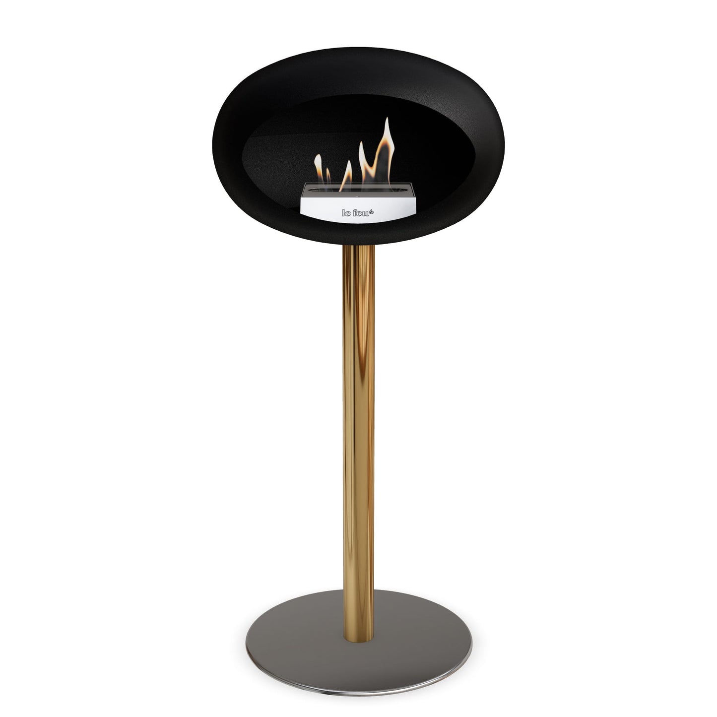 Le Feu Steel High Dome Black