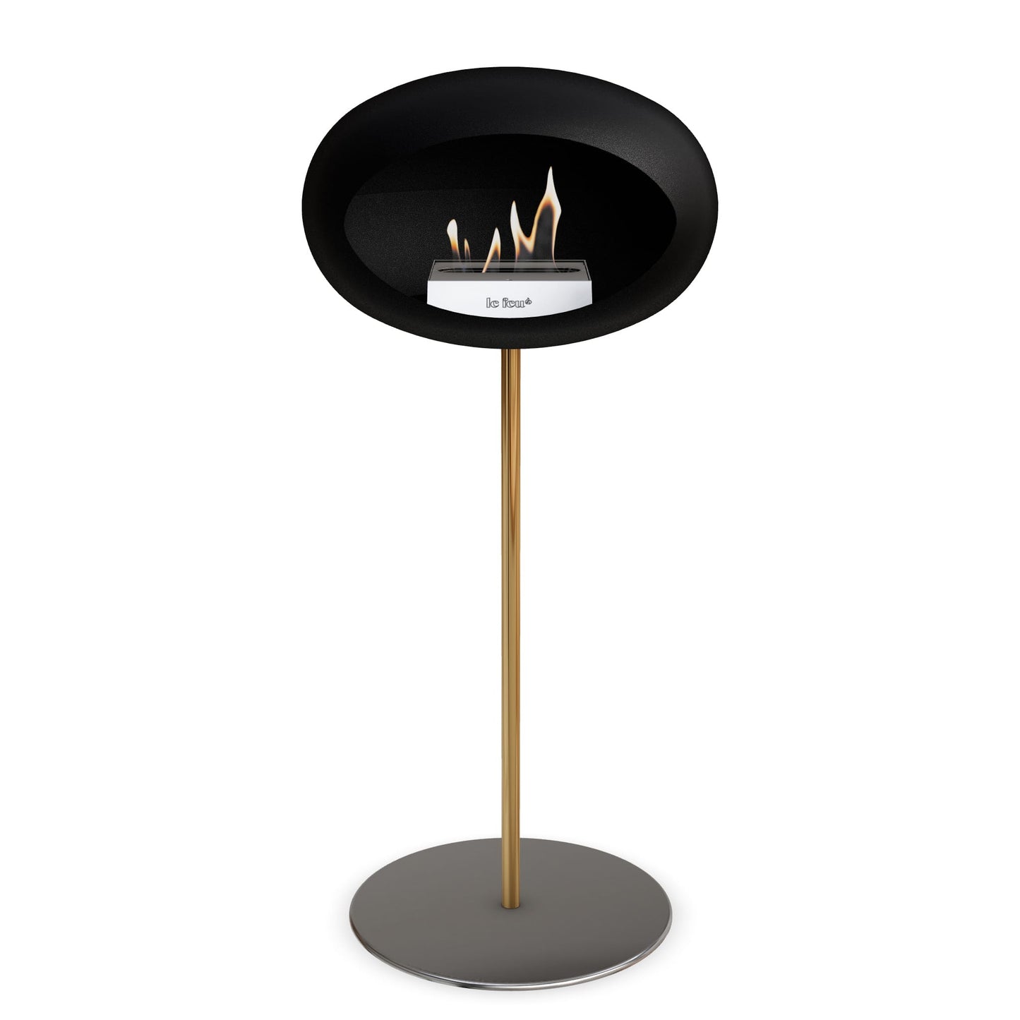 Le Feu Steel High Dome Black