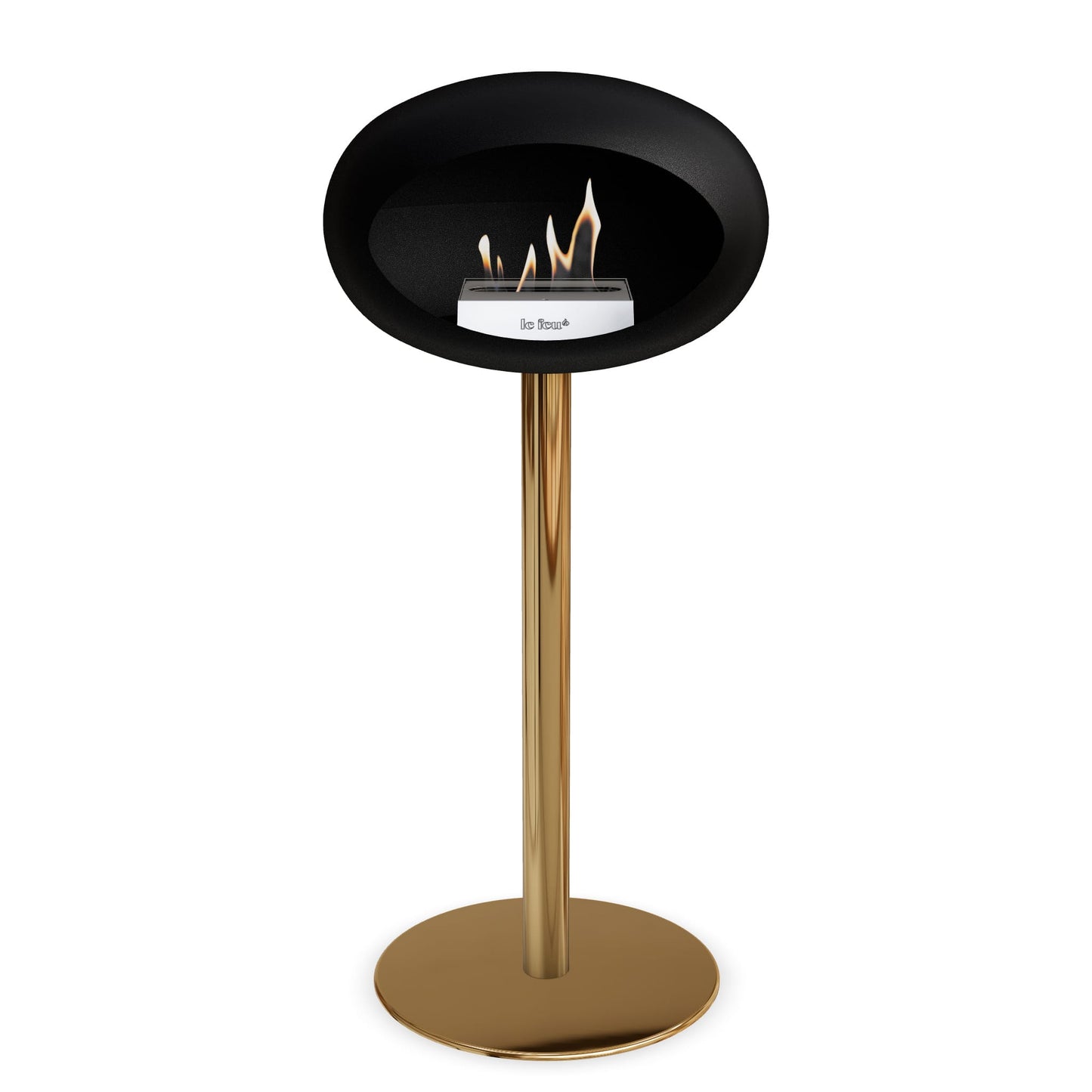 Le Feu Steel High Dome Black