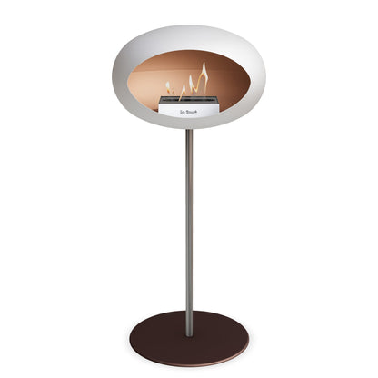 Le Feu Steel High Dome White