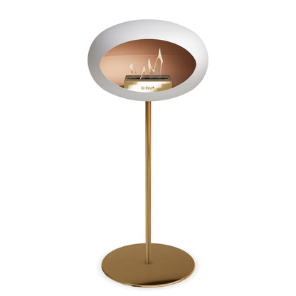 Le Feu Steel High Dome White