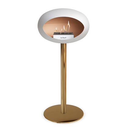 Le Feu Steel High Dome White