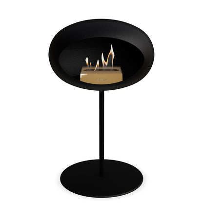 Le Feu Steel Low Dome Black