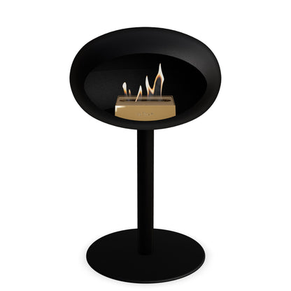 Le Feu Steel Low Dome Black