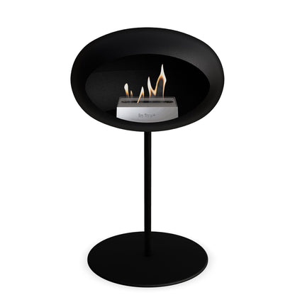 Le Feu Steel Low Dome Black