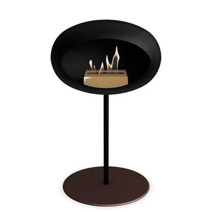 Le Feu Steel Low Dome Black
