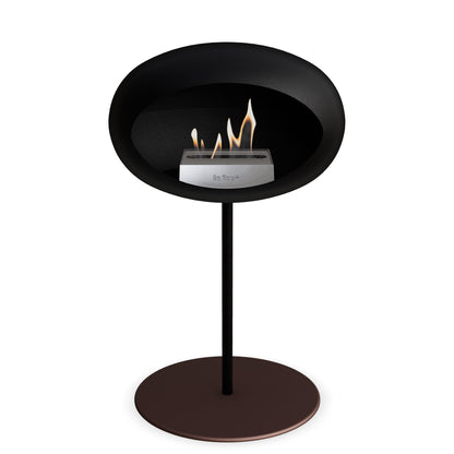 Le Feu Steel Low Dome Black