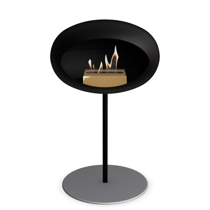 Le Feu Steel Low Dome Black