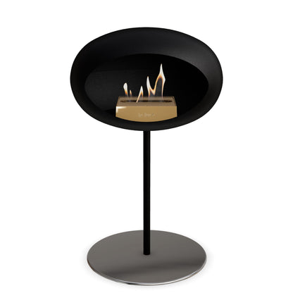 Le Feu Steel Low Dome Black