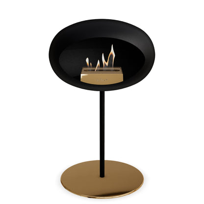 Le Feu Steel Low Dome Black