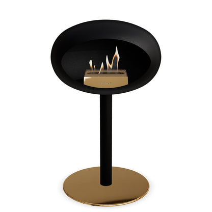 Le Feu Steel Low Dome Black