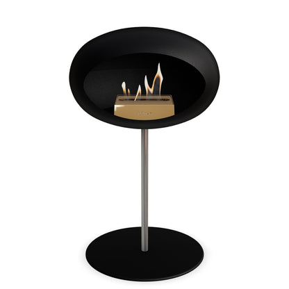 Le Feu Steel Low Dome Black