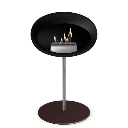 Le Feu Steel Low Dome Black