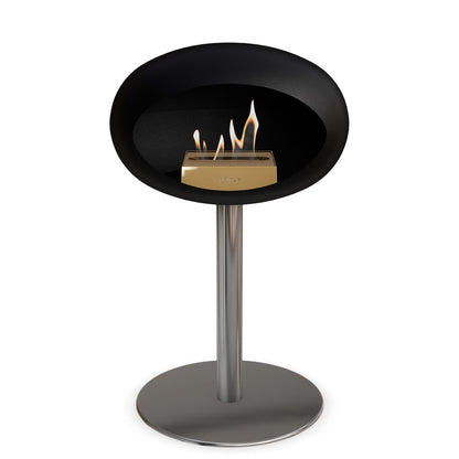Le Feu Steel Low Dome Black