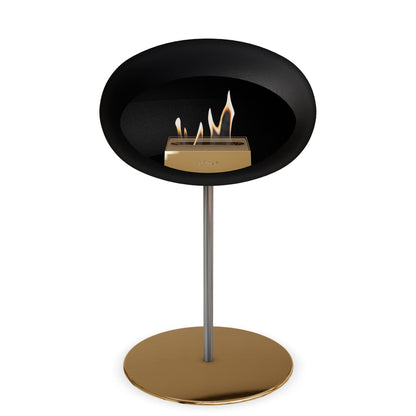 Le Feu Steel Low Dome Black