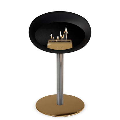 Le Feu Steel Low Dome Black