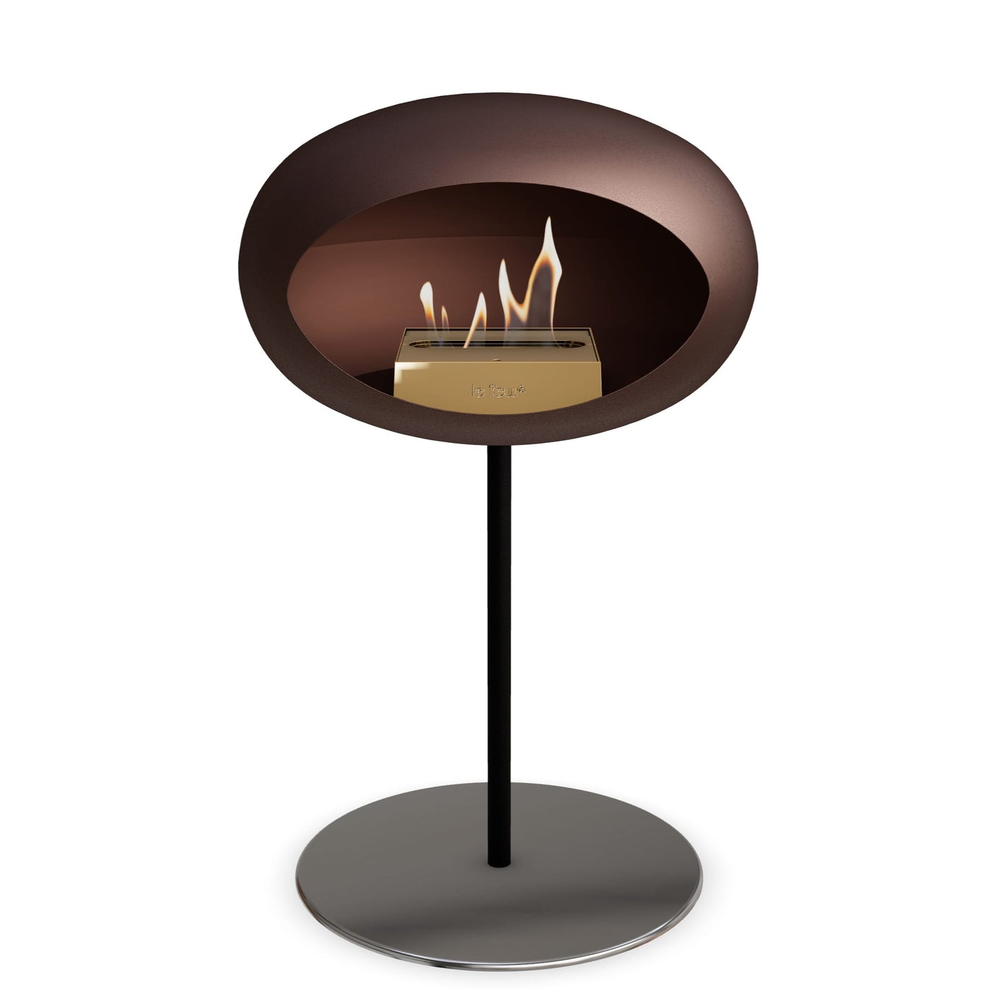 Le Feu Steel Low Dome Mocca