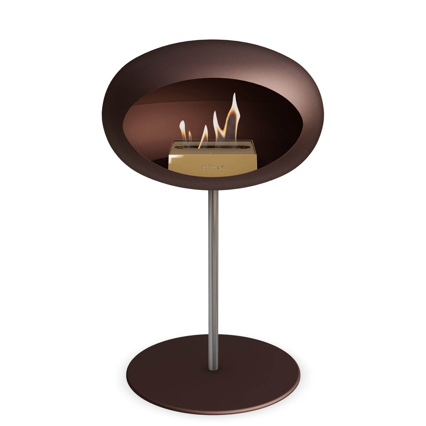 Le Feu Steel Low Dome Mocca