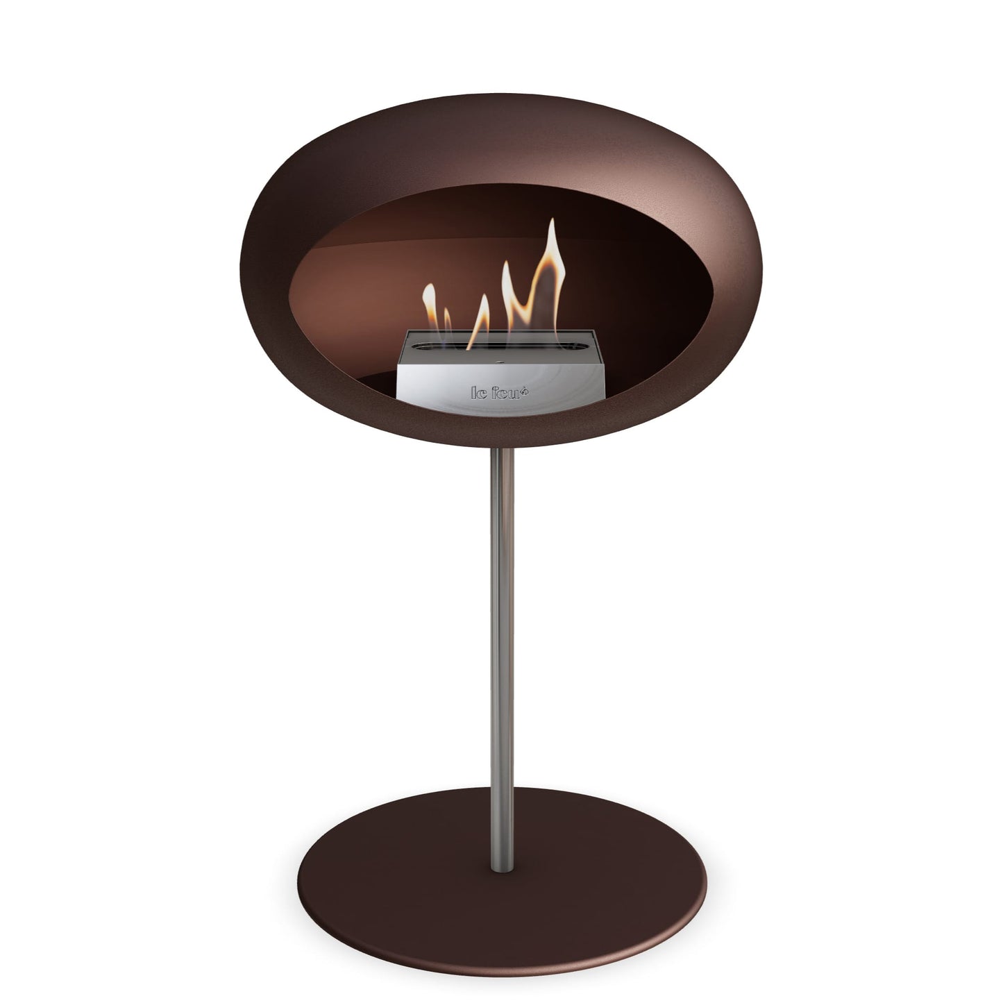 Le Feu Steel Low Dome Mocca