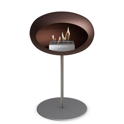 Le Feu Steel Low Dome Mocca