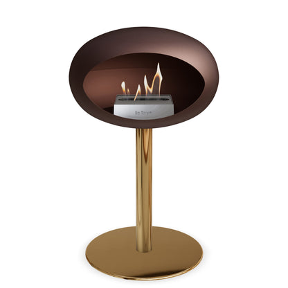 Le Feu Steel Low Dome Mocca