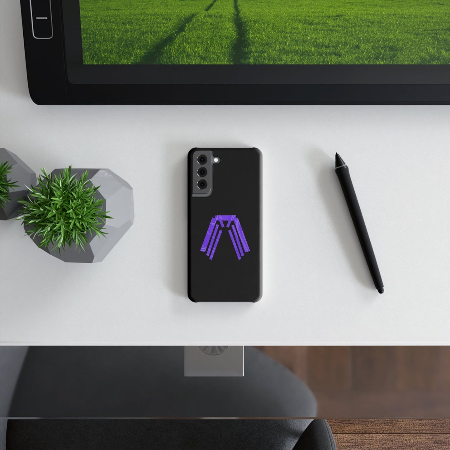 Logo - Austrige - S21 Slim Snap Case (all S21 models) | Phone Case