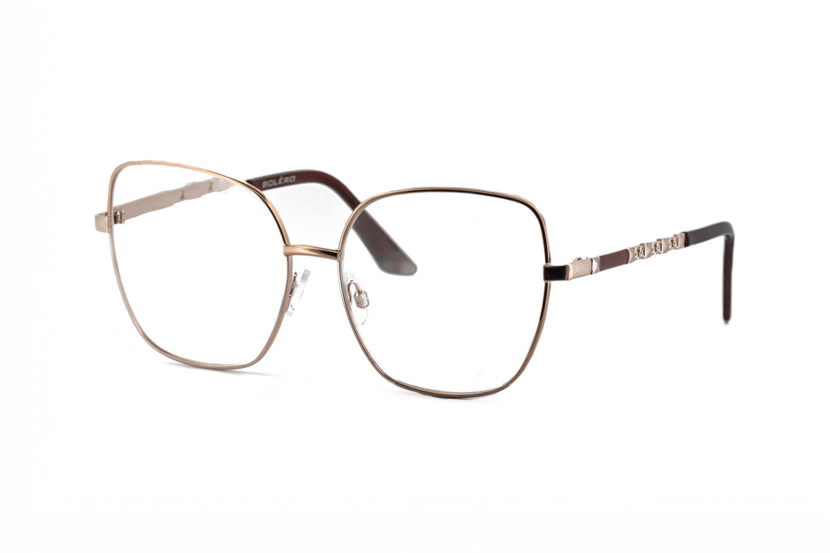 Lumos – Oversized Butterfly Reading Glasses | Bolero Eyewear 1.5 / Gold