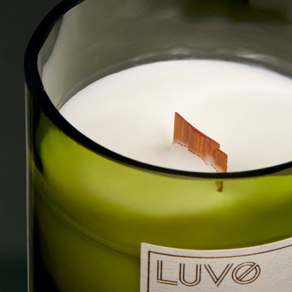 羊絨香草木芯香氛蠟燭