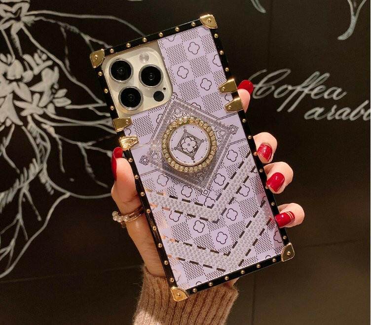 Luxury Flower Glitter Diamond Phone Case for iPhone - Austrige™