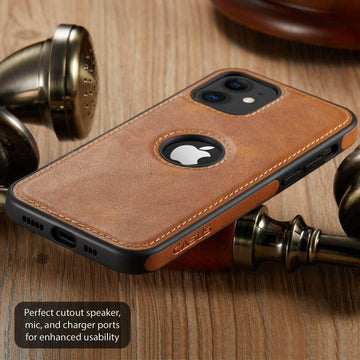 Luxury PU Leather Phone case leather Slim Soft Back Cover - Austrige™