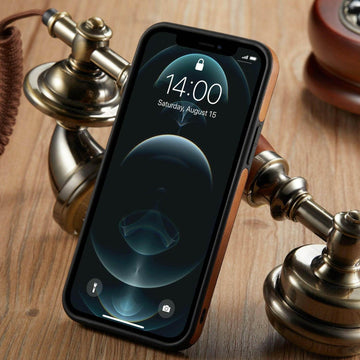 Luxury PU Leather Phone case leather Slim Soft Back Cover - Austrige™
