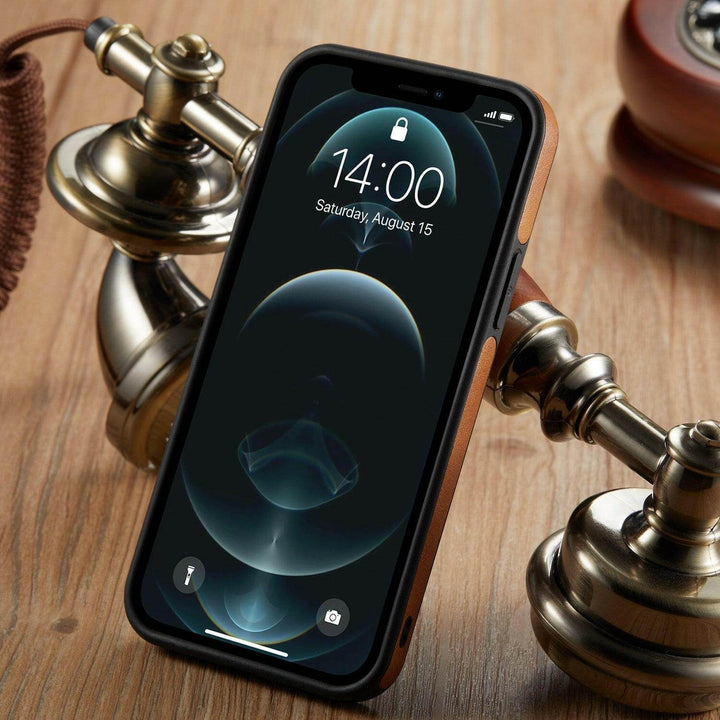 Luxury PU Leather Phone case leather Slim Soft Back Cover - Austrige™