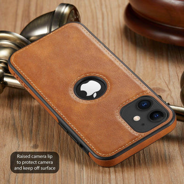 Luxury PU Leather Phone case leather Slim Soft Back Cover - Austrige™