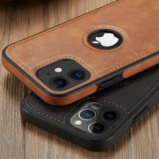 Luxury PU Leather Phone Case For iPhone 13 Pro 11 12 Pro Max XR XS Max X 7 Plus 13 Pro Max case leather Slim Soft Back Cover | Austrige