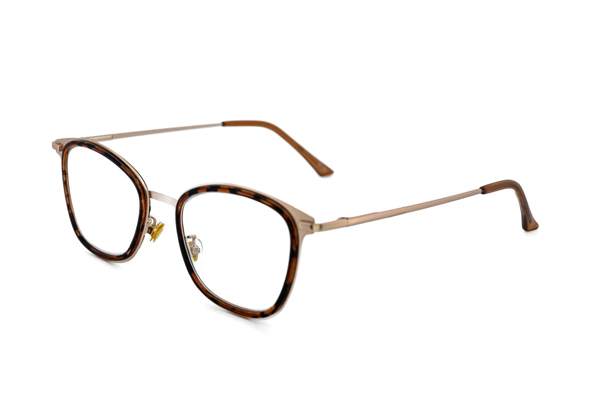 Marlowe – Tortoiseshell & Gold Reading Glasses | Bolero Eyewear 2.25