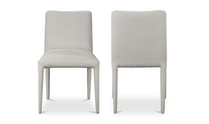 Calla Dining Chair Set Of Two Light Grey