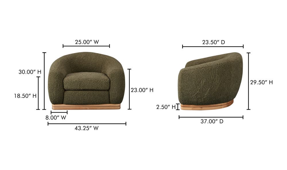 Marlowe Lounge Chair Sage
