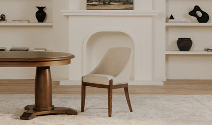 Edward Dining Chair Heather Beige
