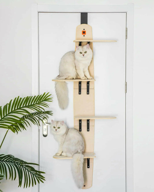 Mewoofun 4-Levels Versatile Cat Climber Shelves Door Mounted Vertical Cat Tree | | Cat | Austrige